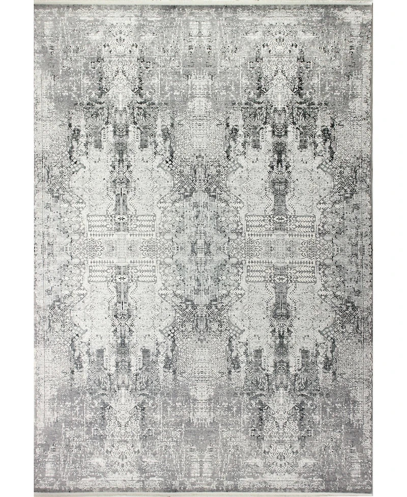 Bashian Charm Cha-07 Gray 5' x 8' Area Rug