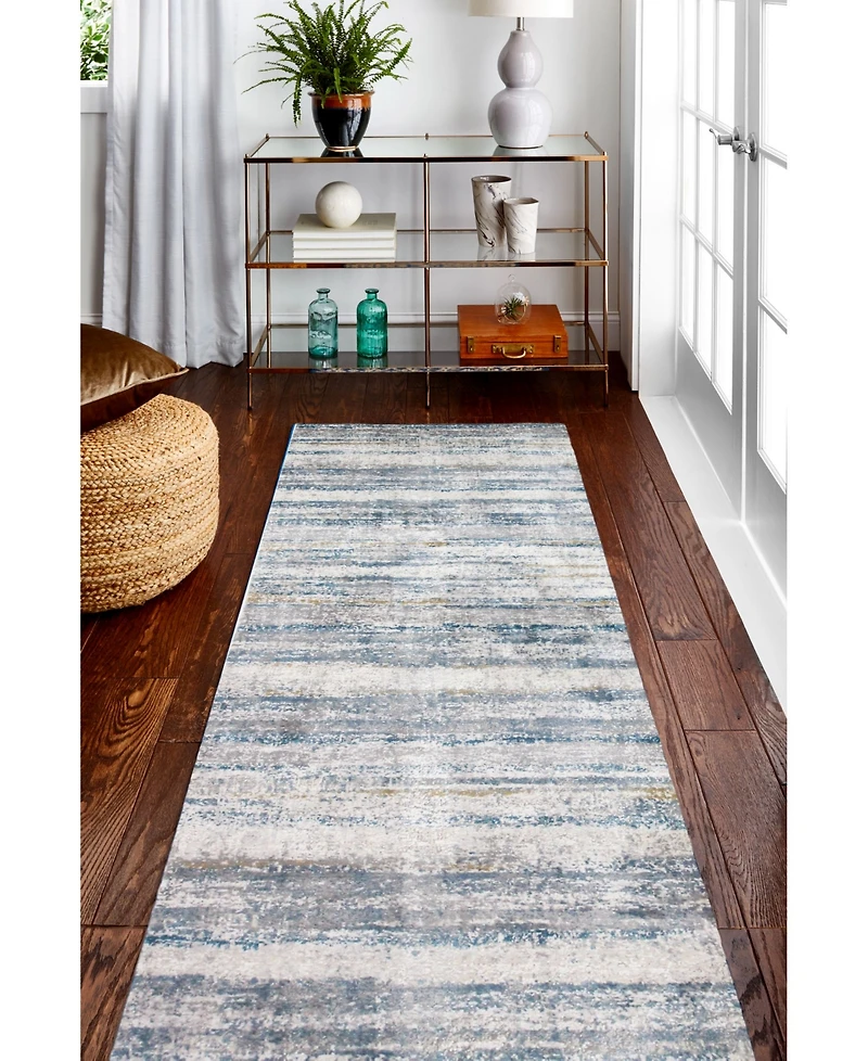 Closeout! Bashian Isle Isl-07 Ivory 2'6" x 8' Runner Rug