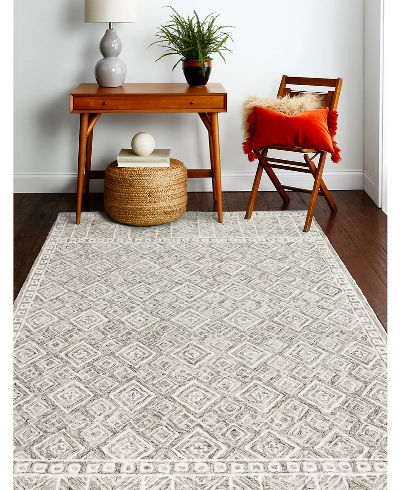 Bashian Taron Val-09 Taupe 7'6" x 9'6" Area Rug