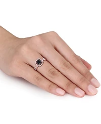 Diamond Halo Engagement Ring (1-1/2 ct. t.w.) 14K Yellow, White or Rose Gold