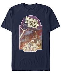 Fifth Sun Men's The Empire Strikes Back Short Sleeve Crew T-shirt