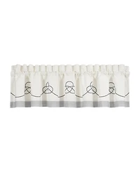 J Queen New York Shore Straight Window Valance
