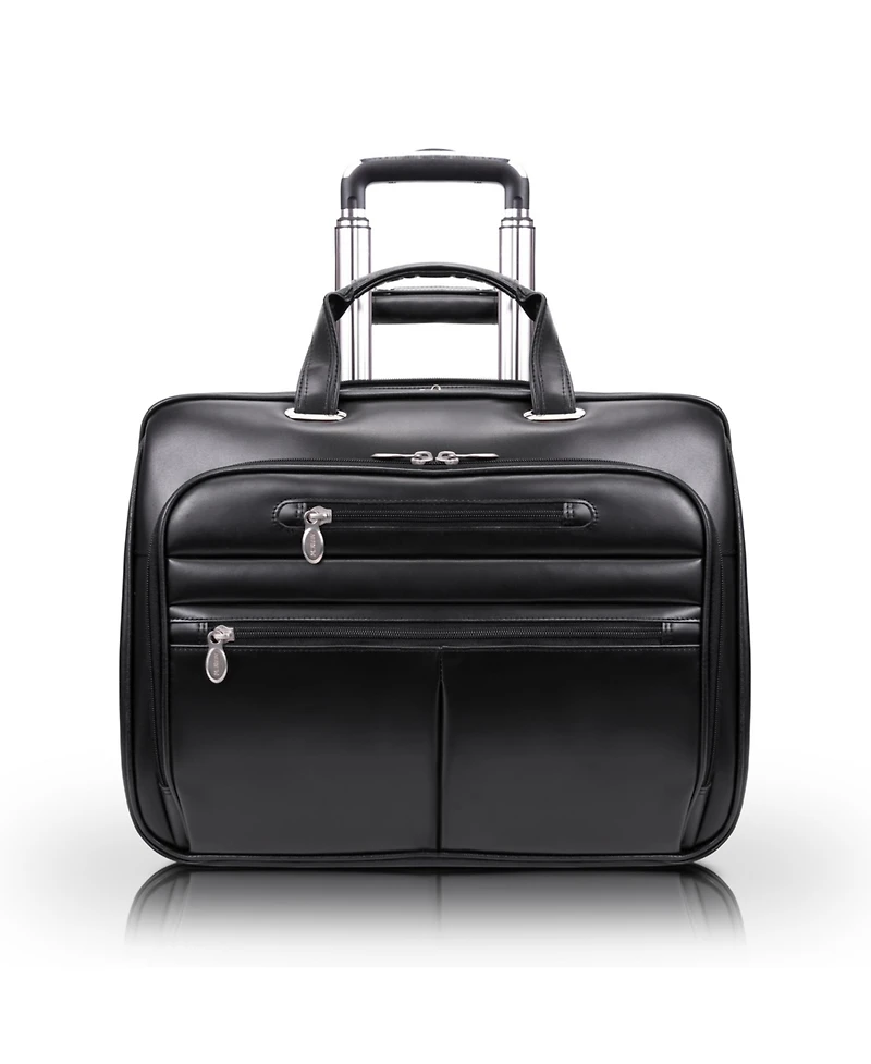 Mcklein Wrightwood Wheeled Laptop Briefcase