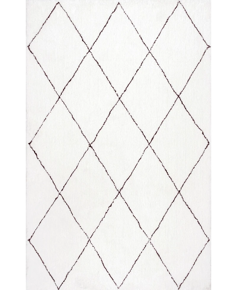 nuLoom Armitra HJMRC1A Neutral 5' x 8' Area Rug
