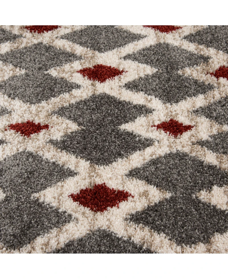 Closeout! Northern Weavers Austin Kiernan Gray 5' x 7'3" Area Rug