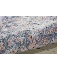 Nourison Home Gemstone GEM05 Sapphire 5'6" x 7'5" Area Rug