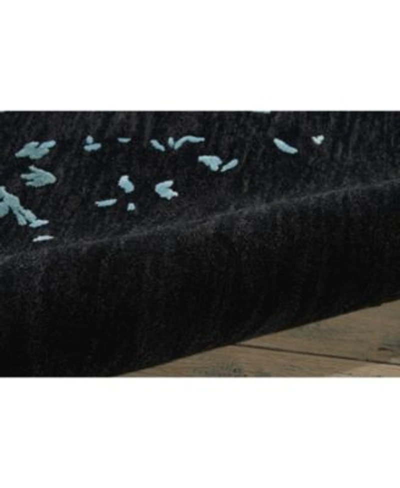 Nourison Home Opaline Opa06 Midnight Rug