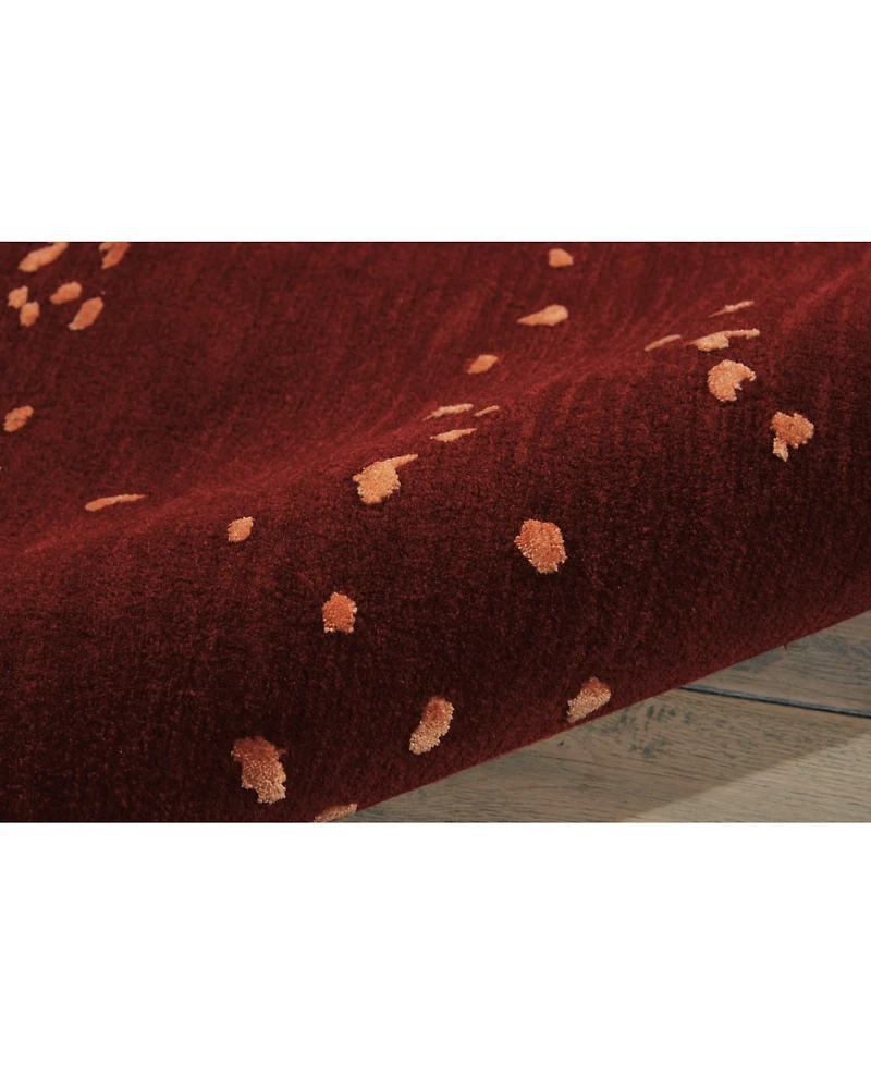 Nourison Home Opaline OPA08 Cinnabar 7'9" x 9'9" Area Rug