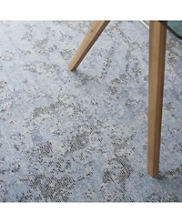 Nourison Home Lucent LCN01 Mist 3'9" x 5'9" Area Rug