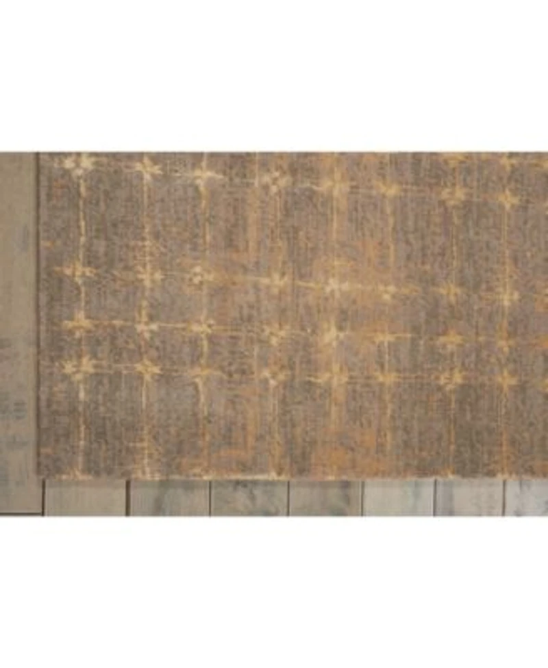 Nourison Home Silken Allure Slk07 Gray Rug
