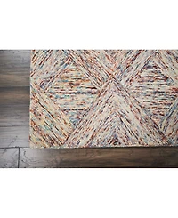 Nourison Home Interlock LNK01 Multi 8' x 10'6" Area Rug