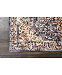 Closeout Nourison Home Lagos Lag01 Blue Rug