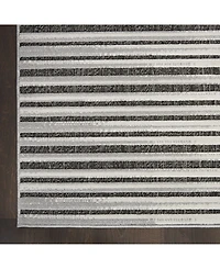 Nourison Home Key Largo KLG01 Onyx 4' x 6' Outdoor Area Rug