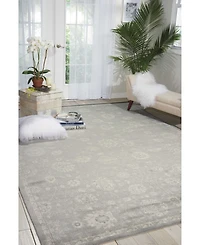 Nourison Home Luminance LUM06 Gray 7'6" x 10'6" Area Rug