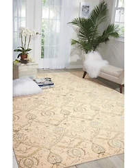 Nourison Home Luminance LUM07 Cream 7'6" x 10'6" Area Rug