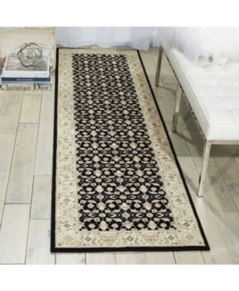Nourison Home Persian Empire Pe26 Black Rug