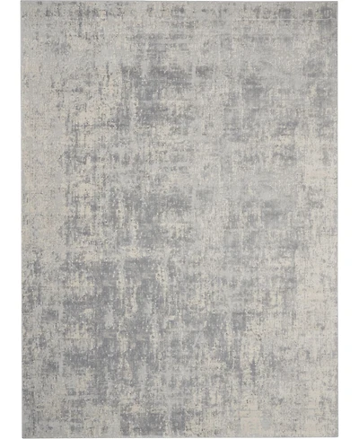 Nourison Home Rustic Textures RUS01 Ivory 7'10" x 10'6" Area Rug