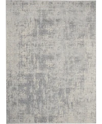 Nourison Home Rustic Textures RUS01 Ivory 7'10" x 10'6" Area Rug
