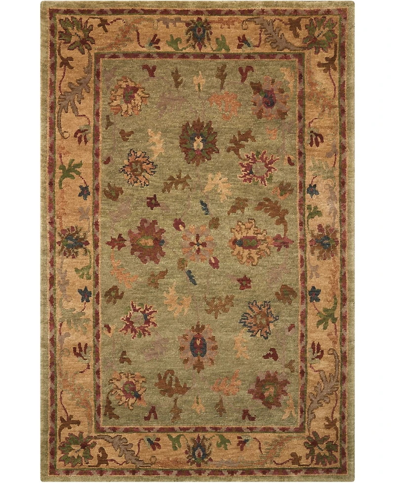 Nourison Home Tahoe TA03 Green 5'6" x 8'6" Area Rug