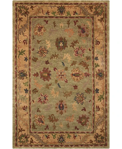 Nourison Home Tahoe TA03 Green 5'6" x 8'6" Area Rug