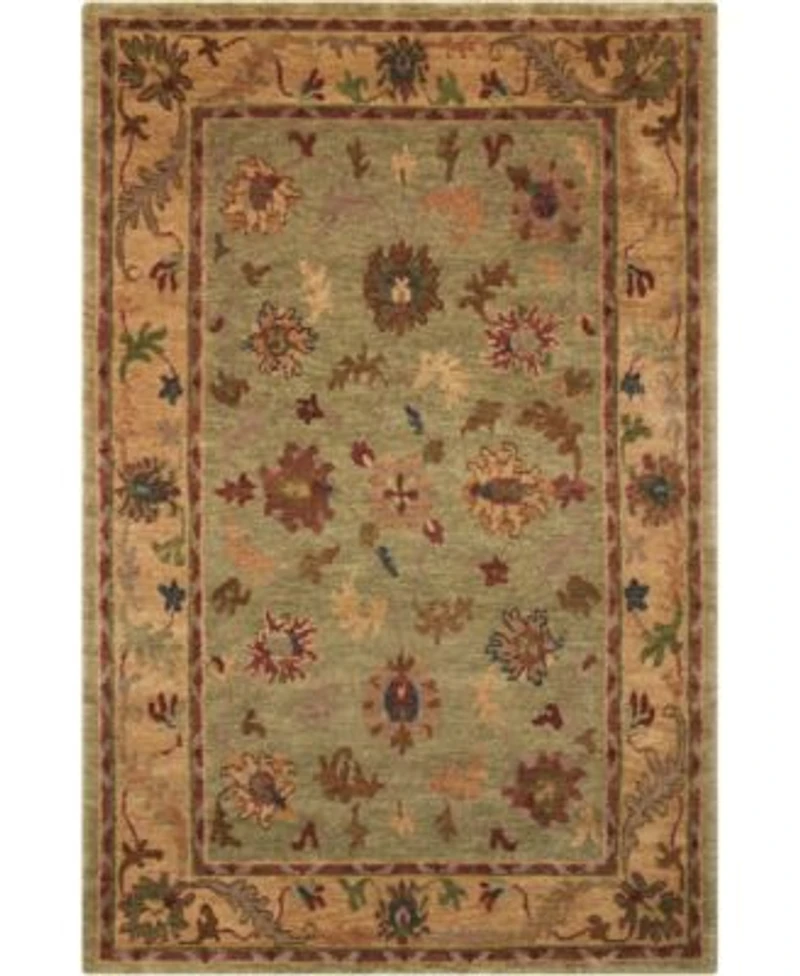 Nourison Home Tahoe Ta03 Green Rug