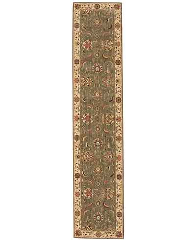 Nourison Home Living Treasures LI04 2'6" x 12' Runner Rug