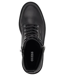 Guess Women's Fearne Lug Sole Lace Up Bootie