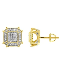 Men's Diamond (1/6 ct.t.w.) Earring in 10K Yellow Gold
