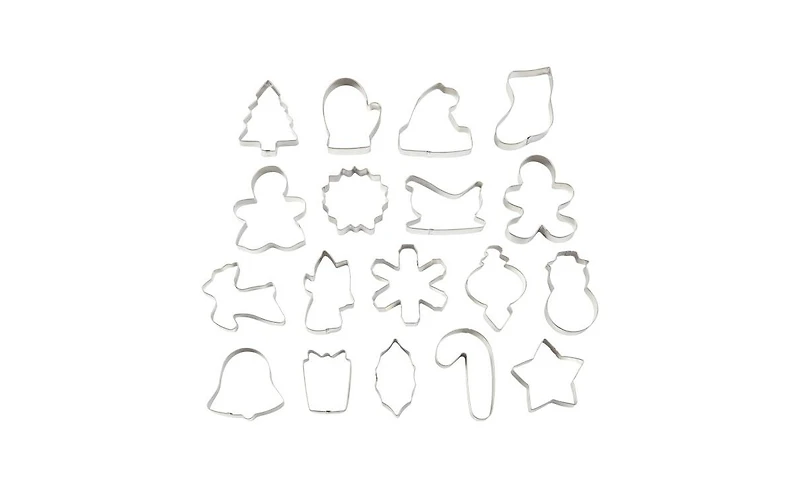 Wilton 18-Pc. Holiday Cookie Cutter Set