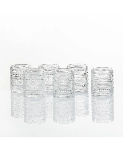 Fortessa Jupiter Double Old Fashioned Glasses, Set of 6