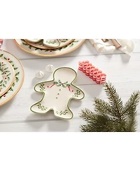 Lenox Holiday Gingerbread Man Accent Plate