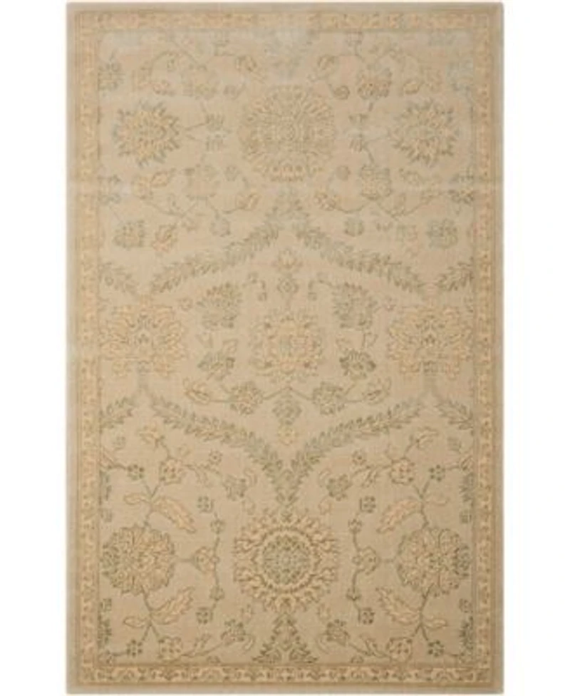 Nourison Home Luminance Lum04 Cream Mint Rug