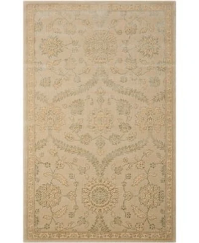 Nourison Home Luminance Lum04 Cream Mint Rug
