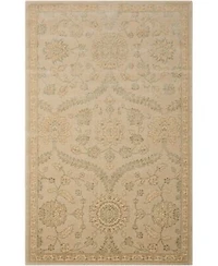 Nourison Home Luminance Lum04 Cream Mint Rug