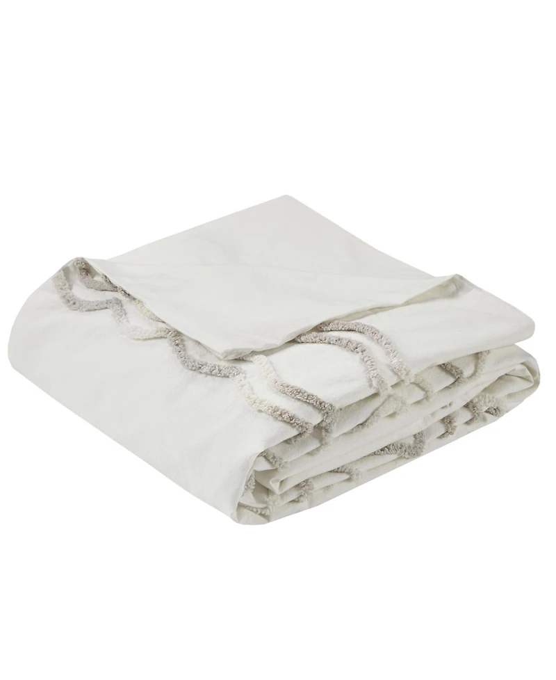 Madison Park Violette 3-Pc. Duvet Cover Set, Full/Queen