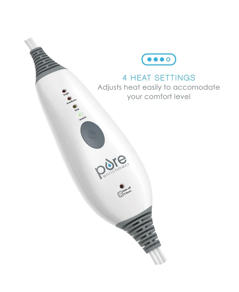 Pure Enrichment PureRelief Express Designer Series 12" x 15" Heating Pad