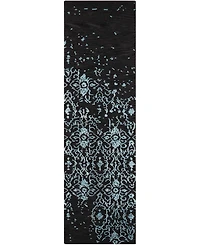 Nourison Home Opaline OPA06 Midnight 2'3" x 8' Runner Rug