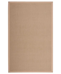 Nourison Home Sisal Soft SSF04 Sand 5' x 8' Area Rug