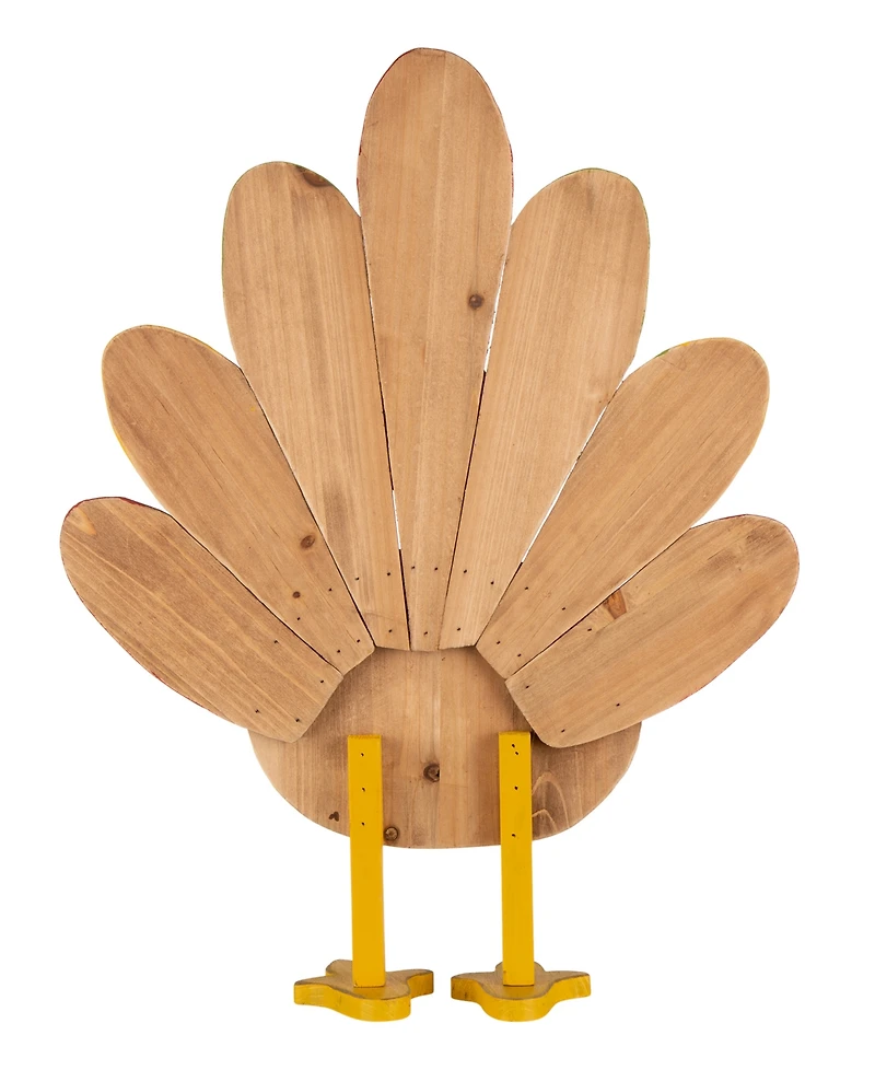 Glitzhome Thanksgiving Turkey Standing Decor