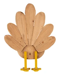 Glitzhome Thanksgiving Turkey Standing Decor