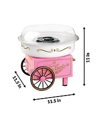 Nostalgia PCM306PK Vintage Hard & Sugar-Free Candy Cotton Candy Maker