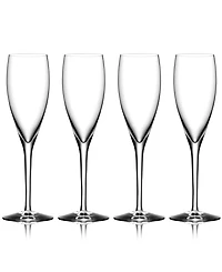 Orrefors Set of 4 More Flutes
