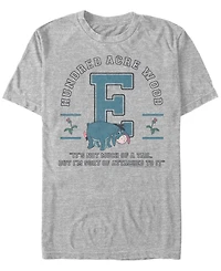 Fifth Sun Men's Eeyore Collegiate Short Sleeve T-Shirt