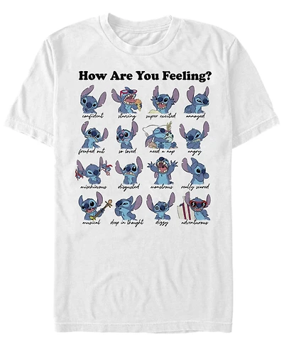 Fifth Sun Men's Stitch Moods Short Sleeve T-Shirt