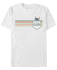 Fifth Sun Men's Stitch Aloha Short Sleeve T-Shirt