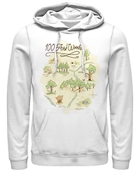 Fifth Sun Men's 100 Acre Map Long Sleeve Hoodie