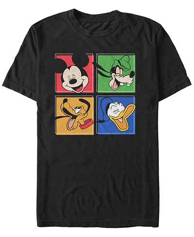 Fifth Sun Men's Mickey And Friends Short Sleeve T-Shirt