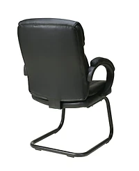 Osp Home Furnishings Bonded Leather Visitors Chair