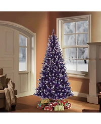 Puleo 6.5FT Pre-Lit Fashion Artificial Christmas Tree
