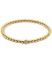 Ava Nadri Cubic Zirconia Beaded Stretch Bracelet